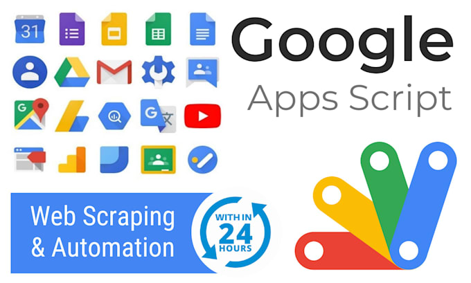 Create google apps scripts for automation in gmail sheets drive and