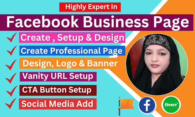 create and setup perfectly facebook business page