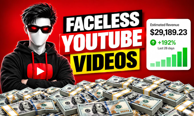 create viral faceless youtube video