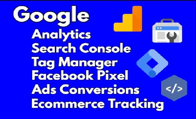 set up google analytics, tag manager, and facebook pixel