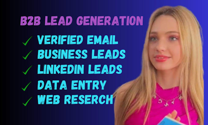 do perfect b2b lead generation data scraper email list building