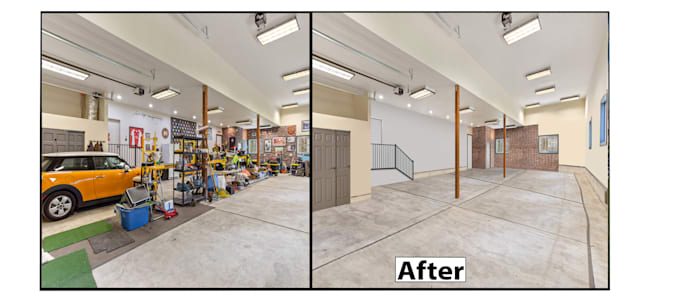 declutter, item, or furniture removal for real estate photos