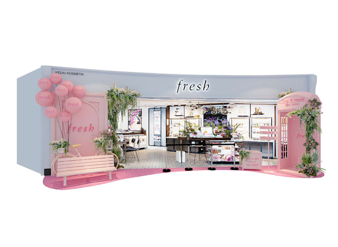 3d design and render your exhibition stand, booth or kiosk