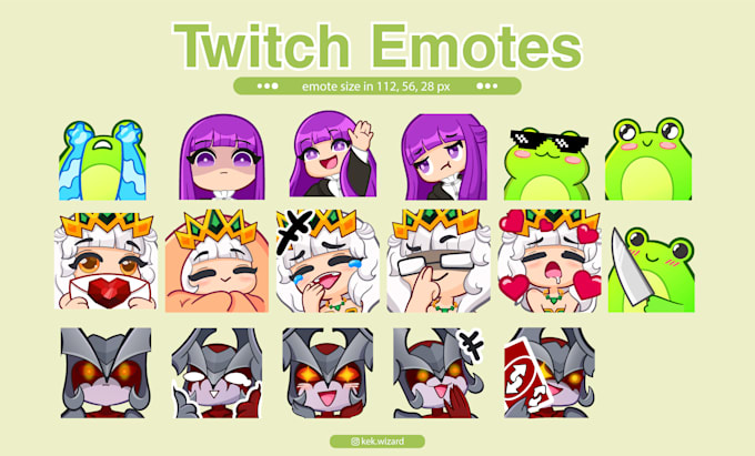 design twitch emotes for your streams