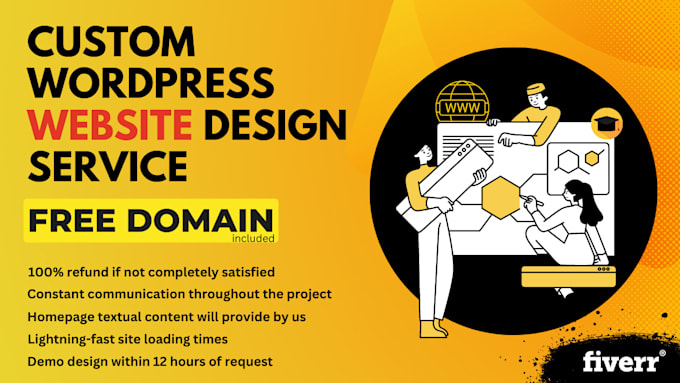 free wordpress site with custom domain
