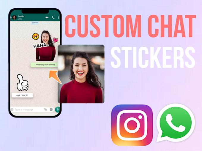 Create high quality whatsapp stickers by F1lip_0 Fiverr