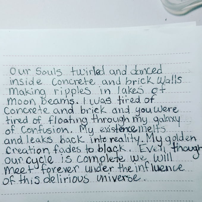 Write a poem about a topic of your choosing using all your favorite ...