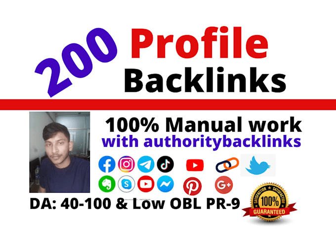 Create 200 business profile high da 80 profile backlinks by Meherul1998