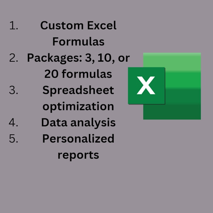 Be your excel expert master of formulas spreadsheet by Marco3866 Fiverr