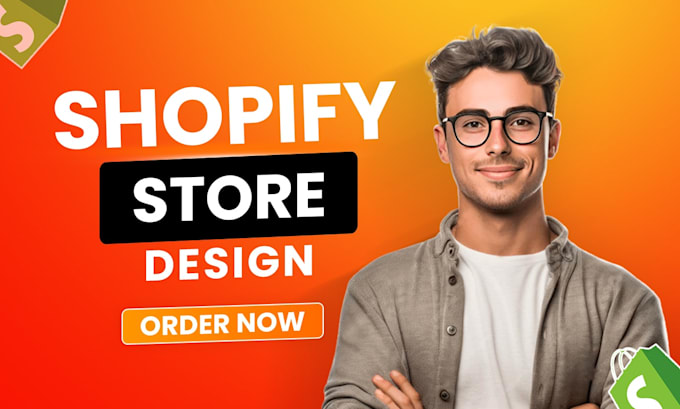 do shopify store design, shopify website, dropshipping store as shopify expert