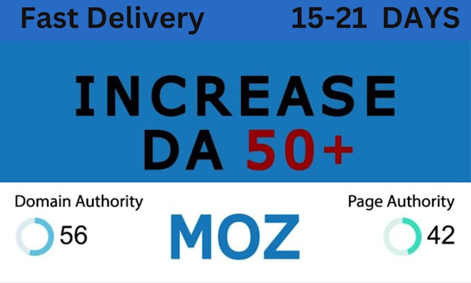 increase moz da domain authority 50 plus