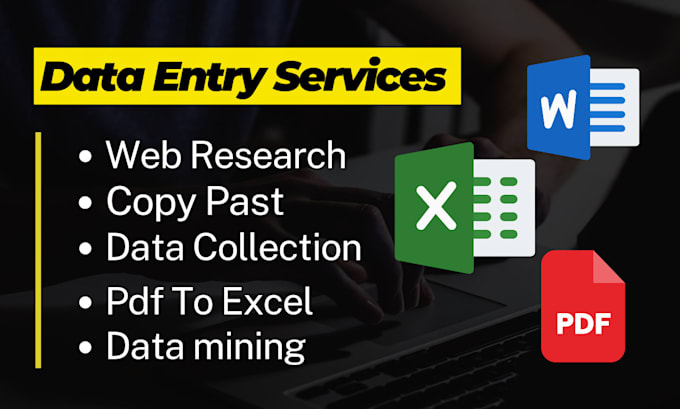 Do excel data entry, copy paste, web research, etc by Morsheed_ | Fiverr