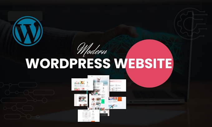 Build modern and responsive wordpress website design by Wp_shafiqul ...