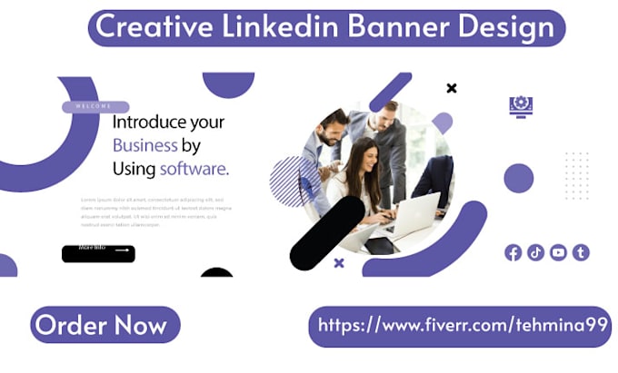 Design facebook cover page, pinterest pins, linkedin banner, and canva ...