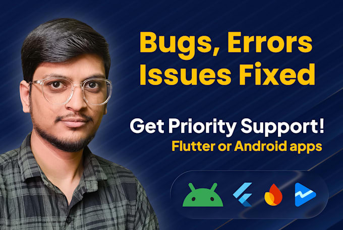 debug and fix bugs in your flutter or android mobile app