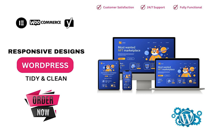 Build a responsive and seo optimized wordpress website by Uzmanali481 ...