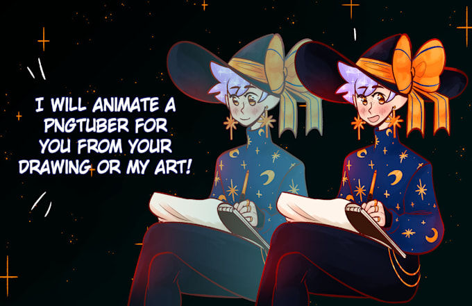 make an animated pngtuber for you