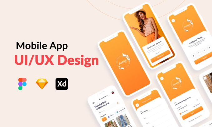 Do figma app design, ui ux and app mockup by Olowudaniel1 | Fiverr