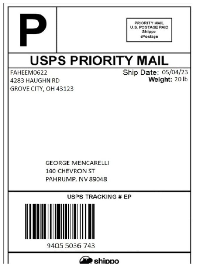 Create usps shipping label by faheem0622 fiverr