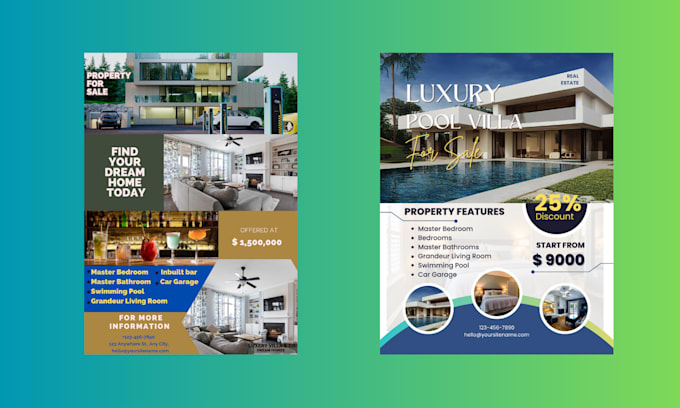 design professional business flyer