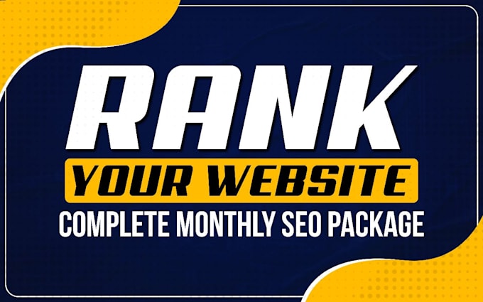 do monthly off page SEO with high authority backlinks