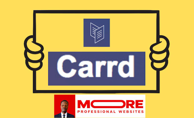 design or redesign carrd website