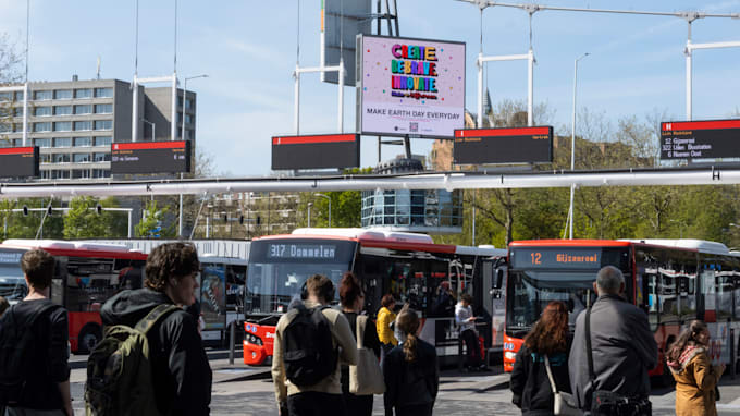 photograph advertisements like billboards and shop windows