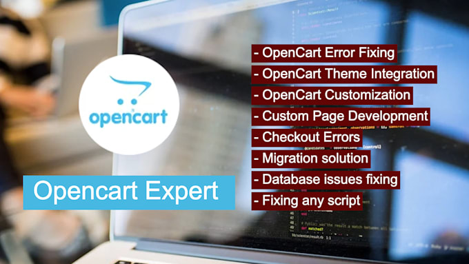 fix opencart issue and customize opencart ecommerce site