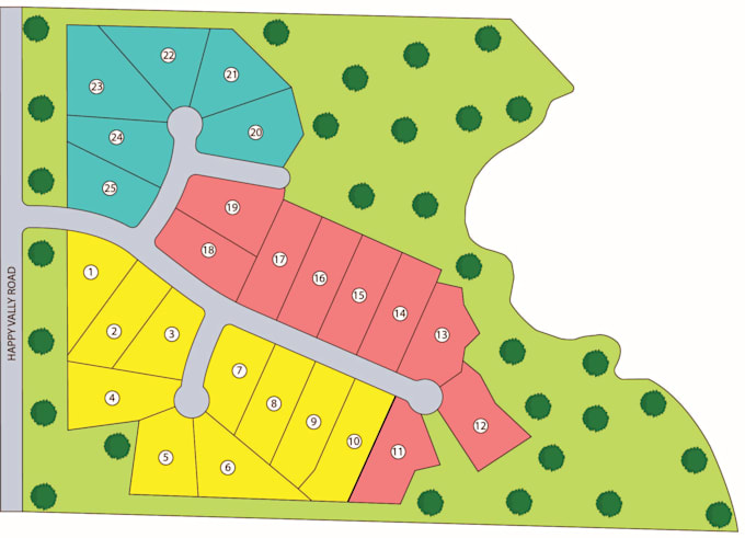 draw vector maps, site plans, plat maps, and rv parks