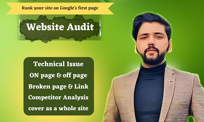Fix technical issues and do your site audit by Seo_sheraz_0 | Fiverr