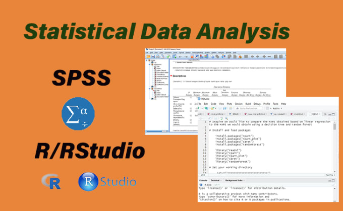Do advance statistical data analysis in r, rstudio, and spss by Abbasi ...