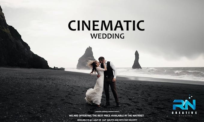 do wedding video editing with cinematic look