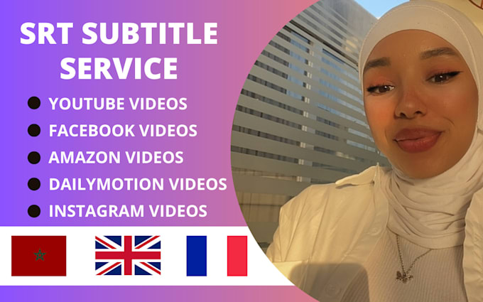 translate, transcribe, subtitle morocco arabic srt