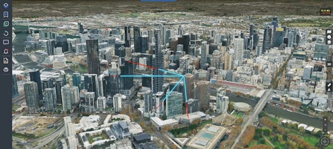 develop  custom 3d web gis app using cesium js
