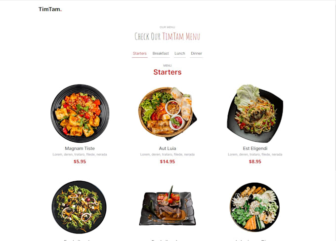 create digital menus including qr code for restaurants
