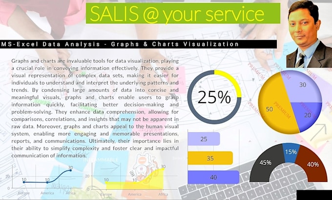 Do data visualization of complex data sets through graphs and charts by ...