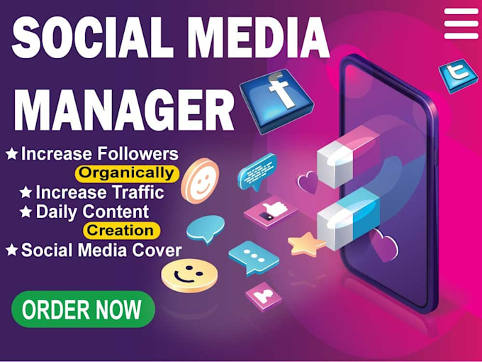 be your social media manager