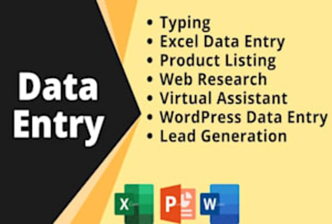 Data Entry Copy Paste Excel Spreadsheet By Muzzamil korejo Fiverr
