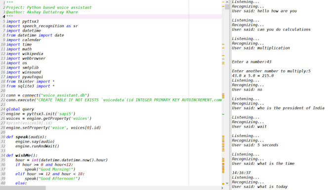 Write a python script by Mrmed3310 | Fiverr
