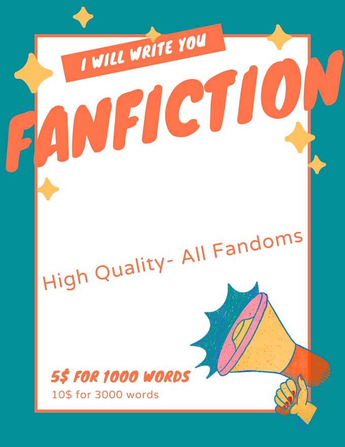 Write fanfiction for you by Leahmeriwether Fiverr