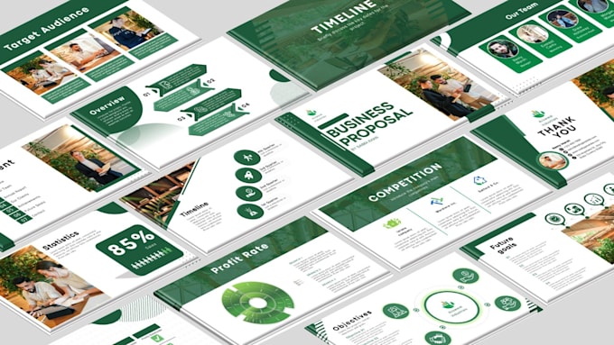 design professional powerpoint presentations and pitch deck