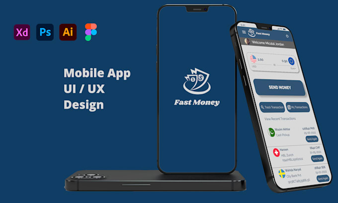 Design amazing mobile app ui ux design in figma, xd by Sajjad_ui_ux ...