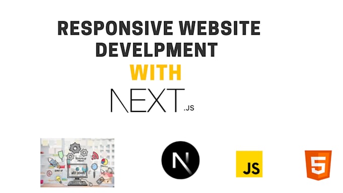 create responsive sites using react or nextjs