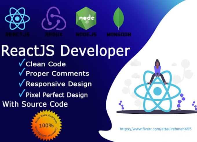 Build modern, responsive websites using react js, node js by ...