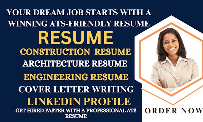 write a professional engineering resume and cover letter