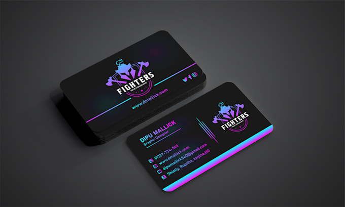 Best Deals! I will do luxury minimalist business card and business logo design  for $10