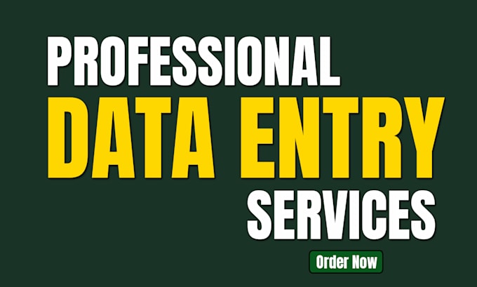 do data entry, copy paste, pdf to excel data entry typing work