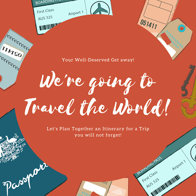 Plan a travel itinerary for you by Travelerguchan Fiverr