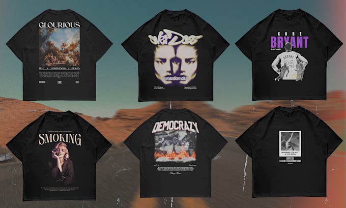 do awesome streetwear, edgy, y2k for your clothing brand