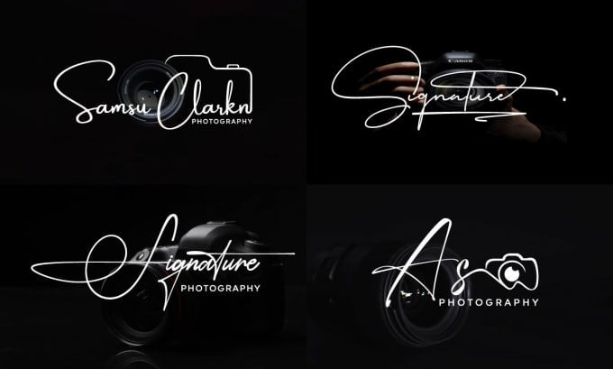 Design Professional Photography Watermark Signature Logo By Bulbulcreative Fiverr 1300